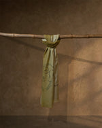 Levade Gilt Cashmere Stole — Lemon Yellow stole from the Ashwaa Dressage collection