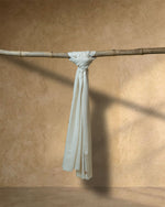 Girth Gilt Cashmere stole  Ivory stole from the Ashwaa Equestrian collection