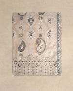 Pastern Dune Wool Stole — Beige stole from the Ashwaa Equestrian collection