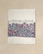 Croup Dusk Wool Stole — Cream stole from the Ashwaa Equestrian collection