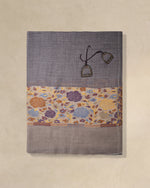 Cantle Bloom Wool Stole — Lavender stole from the Ashwaa Equestrian collection