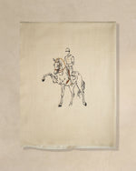 Renvers Poise Cashmere Stole — Cream stole from the Ashwaa Dressage collection