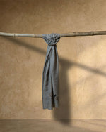 Caracole Dusk Cashmere Stole  Beige stole from the Ashwaa Show jumping collection