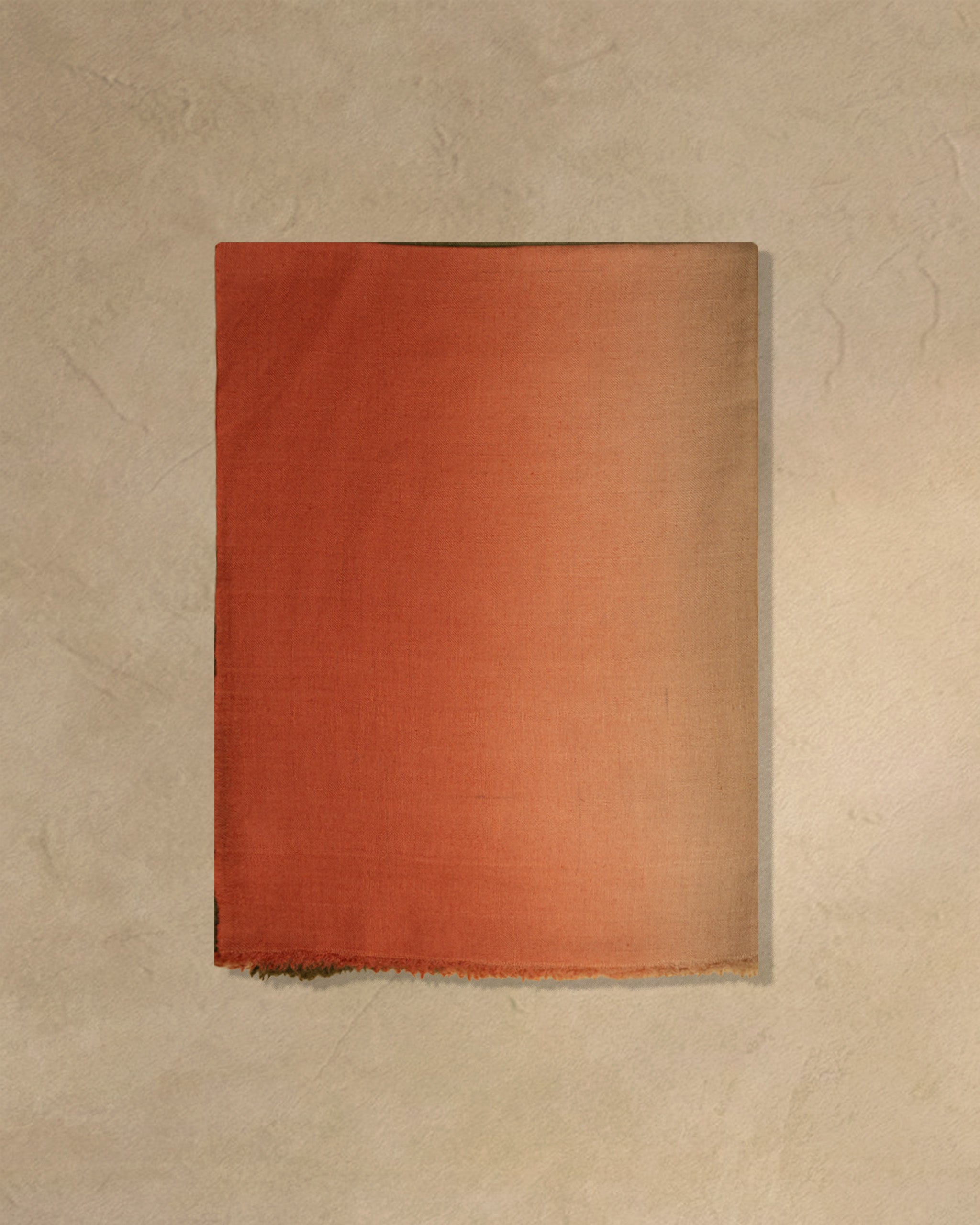 Grove Zari Cashmere Stole  Olive stole from the Ashwaa Sunrise collection