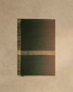 Onyx Thread Cashmere Stole  Black stole from the Ashwaa Sunrise collection