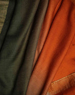 Night Loom Cashmere Stole  Black stole from the Ashwaa Sunrise collection