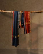 Silver Weave Cashmere Stole  Light Grey stole from the Ashwaa Sunrise collection