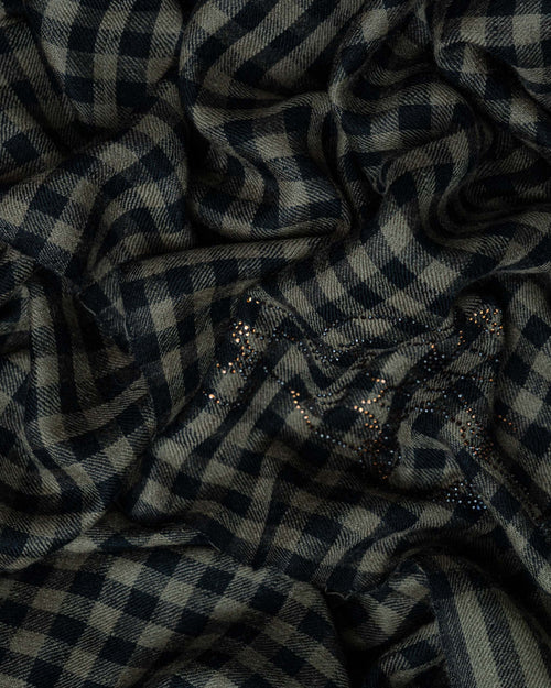 Fallow Ground Cashmere Stole  Beige stole from the Ashwaa Dressage collection