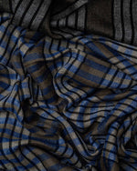 Flax Cross Cashmere Stole  Beige stole from the Ashwaa Sunrise collection