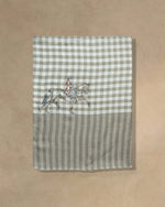 Parchment Stride Cashmere Stole  Beige stole from the Ashwaa Dressage collection