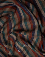 Marigold Bridle Cashmere Stole  Orange stole from the Ashwaa Equestrian collection