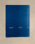 Liverpool Scope Wool Stole — Sky Blue stole from the Ashwaa Show Jumping collection