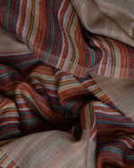 Lace Withers Wool Stole  Ivory stole from the Ashwaa Sunrise collection