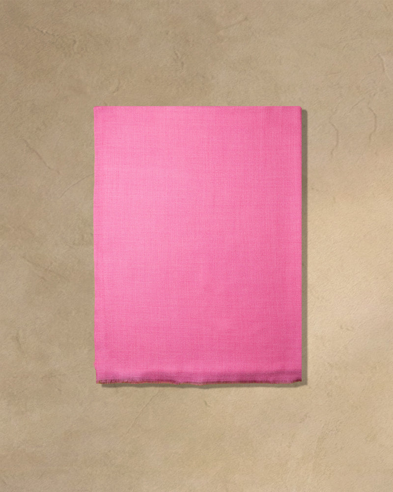 Blush Trot Wool Stole  Baby Pink stole from the Ashwaa Sunrise collection