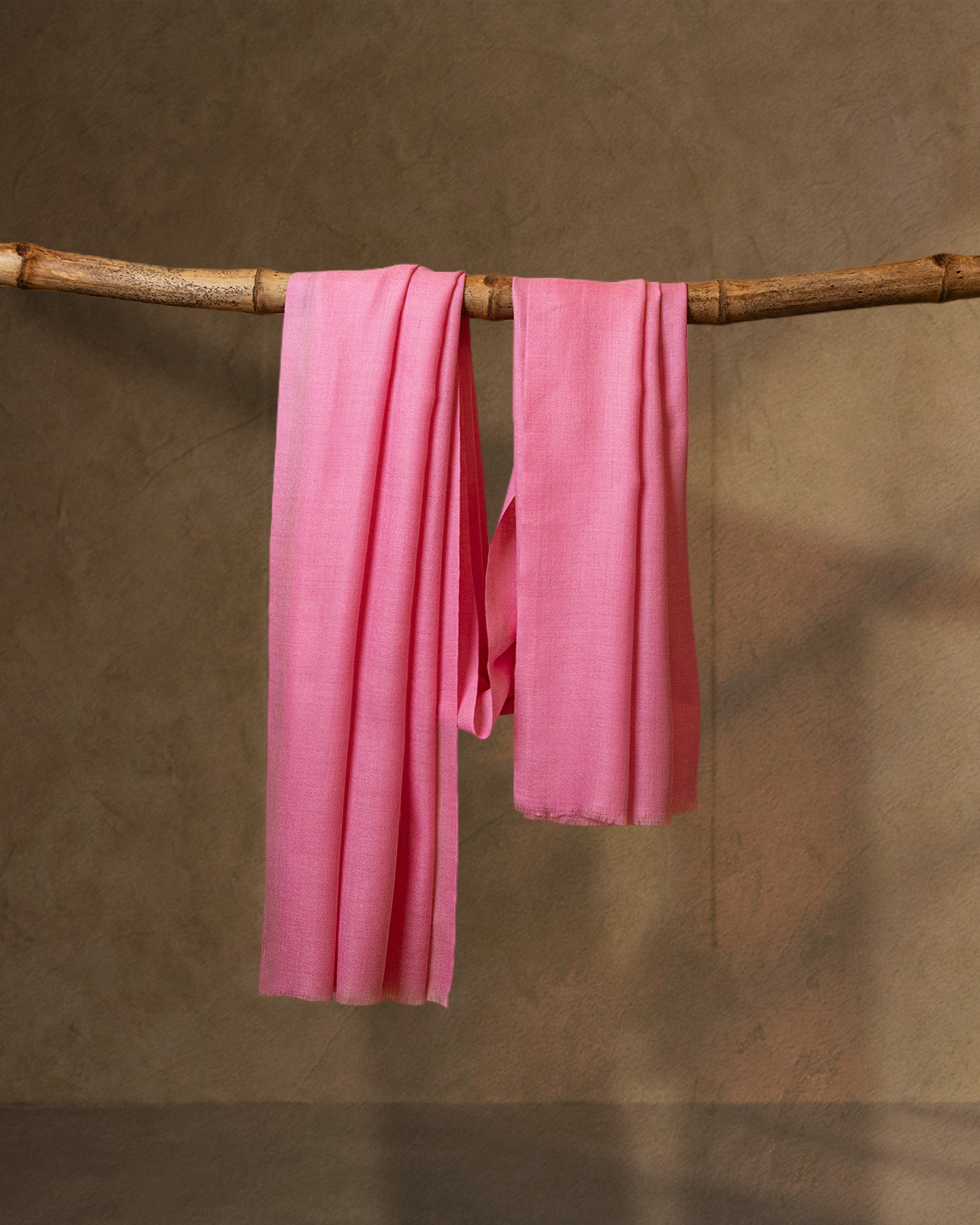Blush Trot Wool Stole  Baby Pink stole from the Ashwaa Sunrise collection