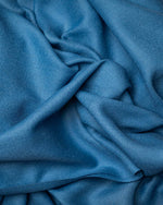 Open Sky Wool Stole  Sky Blue stole from the Ashwaa Sunrise collection