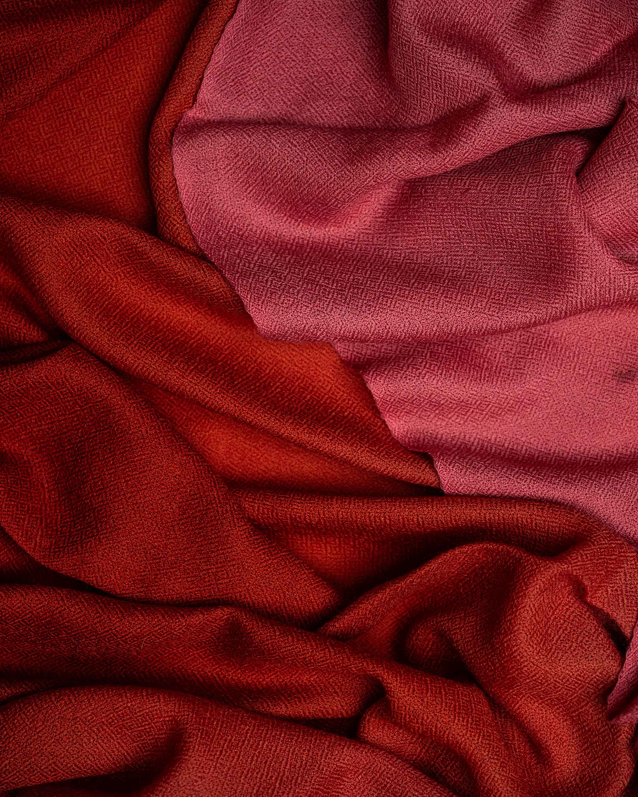 Blossom Pace Wool Stole  Peach stole from the Ashwaa Sunrise collection