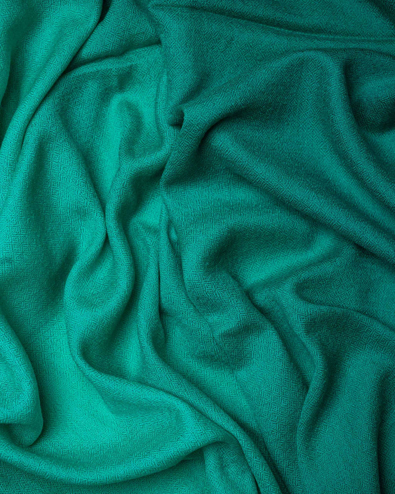 Sage Trot Wool Stole  Sage stole from the Ashwaa Sunrise collection