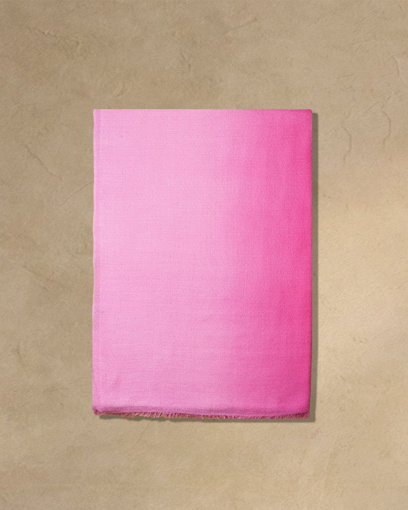 Rose Halt Wool Stole  Baby Pink stole from the Ashwaa Sunrise collection