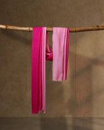 Rose Halt Wool Stole  Baby Pink stole from the Ashwaa Sunrise collection