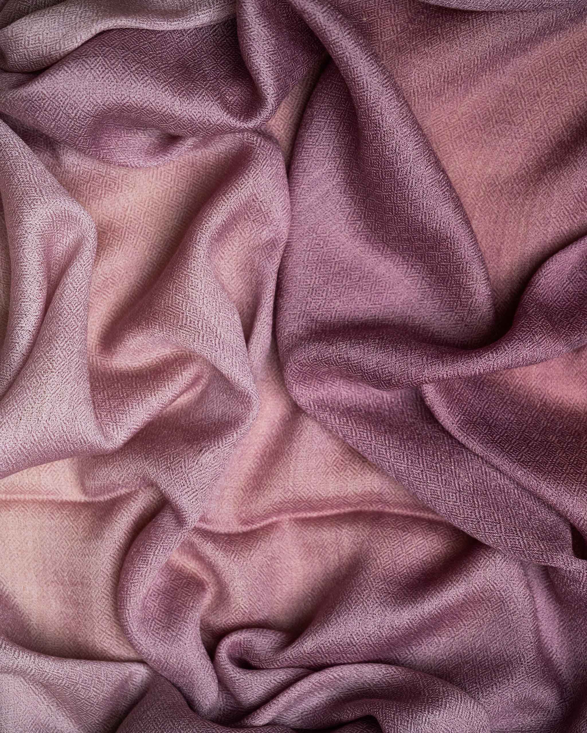 Bare Gallop Wool Stole  Nude stole from the Ashwaa Sunrise collection