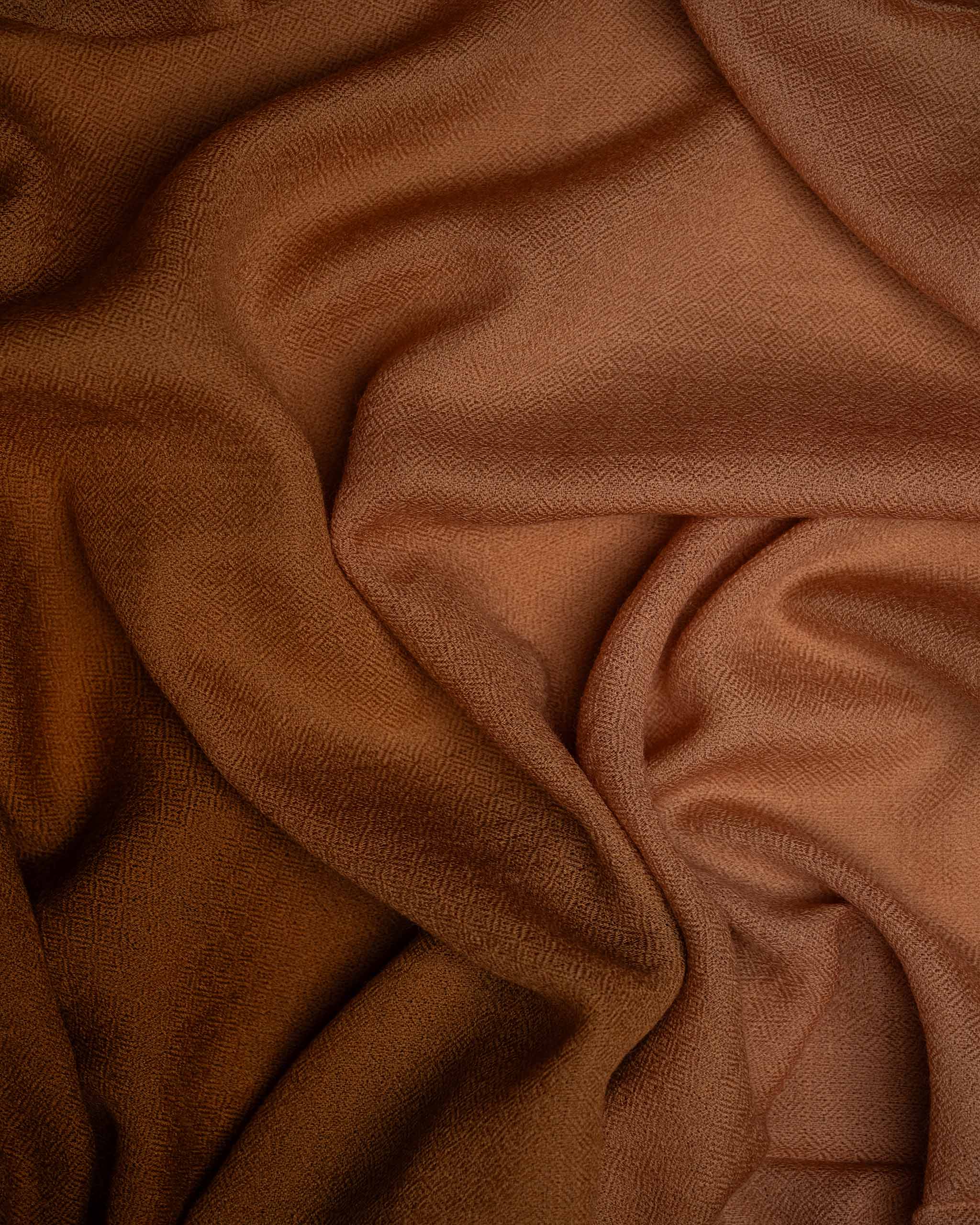 Tan Stride Wool Stole  Tan stole from the Ashwaa Sunrise collection