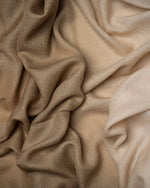 Ivory Canter Wool Stole  Ivory stole from the Ashwaa Sunrise collection