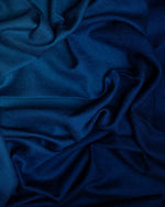 Cobalt Pommel Cashmere Stole  Metallic Blue stole from the Ashwaa Equestrian collection