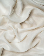 Winter Halt Wool Stole  White stole from the Ashwaa Sunrise collection