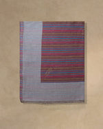 Chalk Bloom Wool Stole  Ivory stole from the Ashwaa Sunrise collection