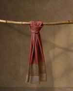 Ivory Thread Wool Stole  Ivory stole from the Ashwaa Sunrise collection