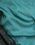 Cloud Stripe Wool Stole  Ivory stole from the Ashwaa Sunrise collection