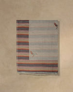 Linen Blaze Wool Stole  Ivory stole from the Ashwaa Sunrise collection
