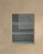 Linen Cross Wool Stole  Ivory stole from the Ashwaa Sunrise collection