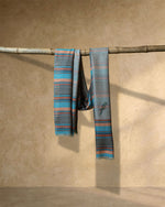 Linen Cross Wool Stole  Ivory stole from the Ashwaa Sunrise collection
