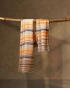 Peach Zari Wool Stole
