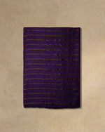 Lilac Thread Wool Stole  Lavender stole from the Ashwaa Sunrise collection