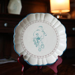 Ceramics Gift Set - 2 Rim Plates