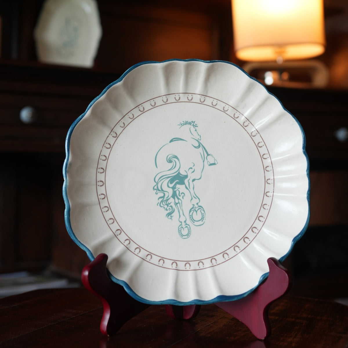 Ceramics Gift Set - 2 Rim Plates