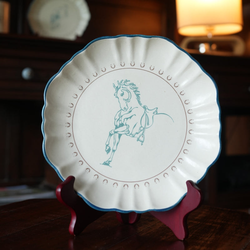 Ceramics Gift Set - 2 Rim Plates